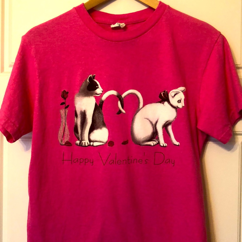 Valentine’s Cat Lady T-Shirt